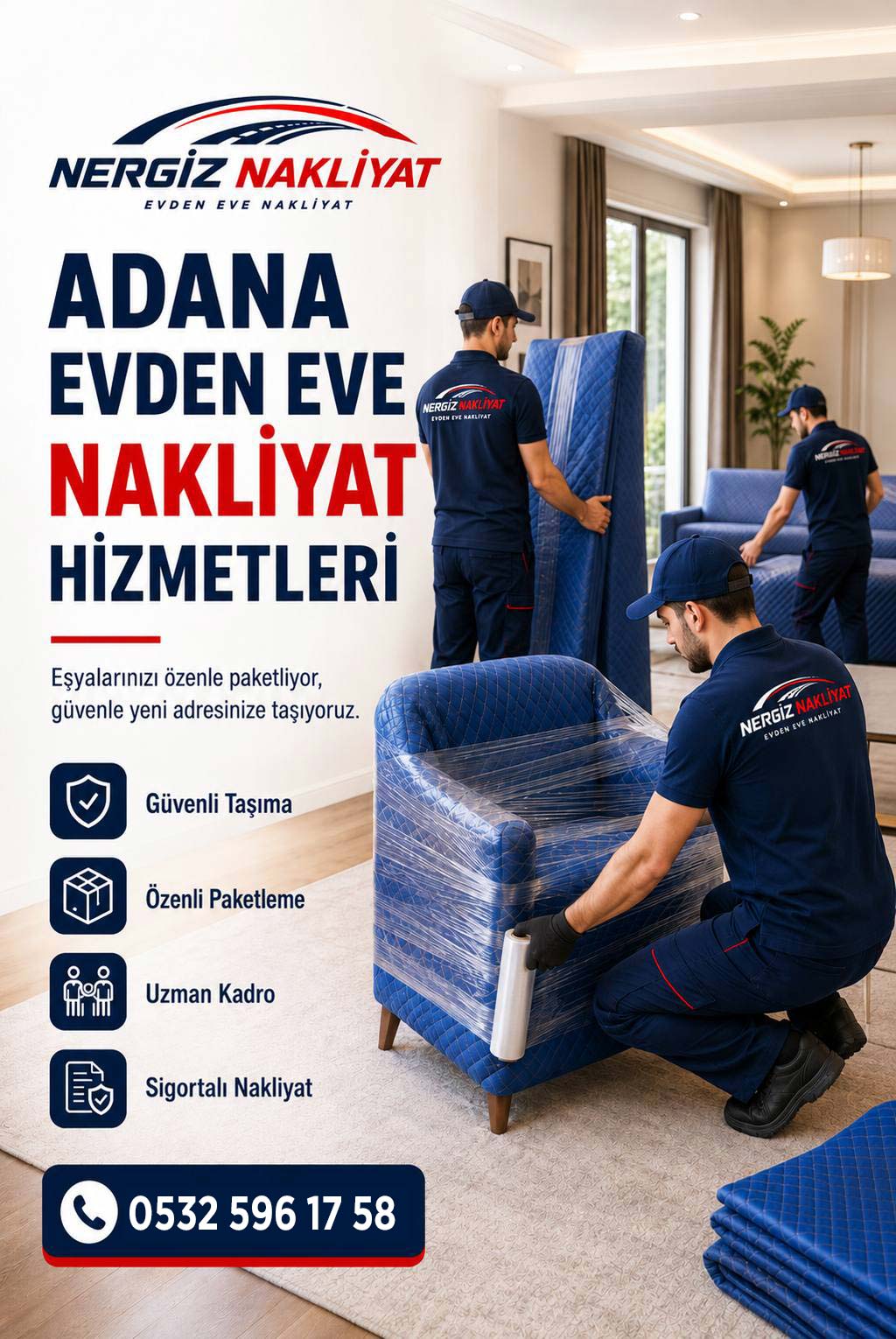 Adana Evden Eve Nakliyat - Nergiz Nakliyat